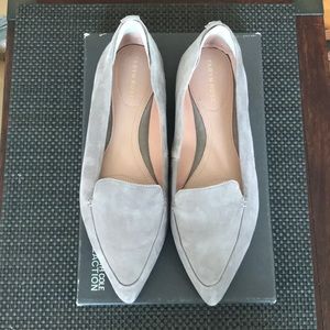 Taryn Rose suede flats